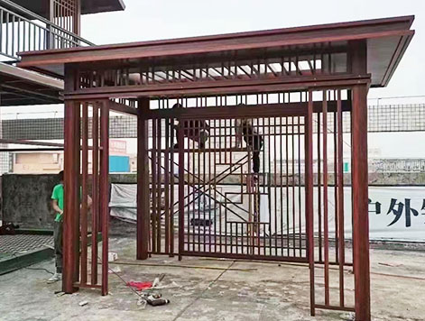 新中式铝合金凉亭